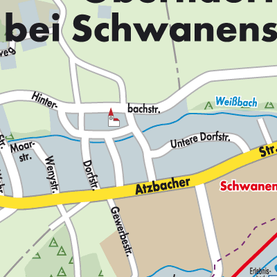 Stadtplan Oberndorf bei Schwanenstadt