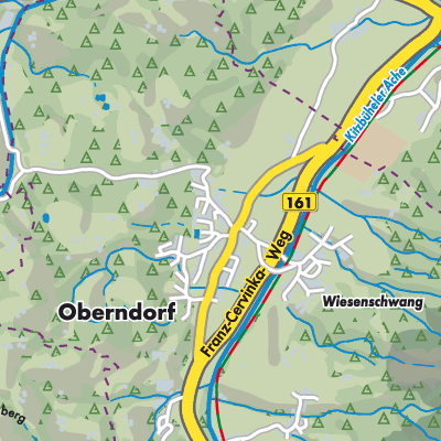 Übersichtsplan Oberndorf in Tirol