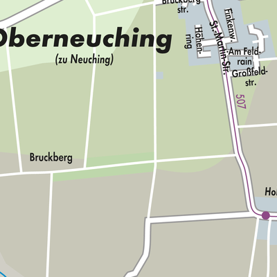 Stadtplan Oberneuching (VGem)