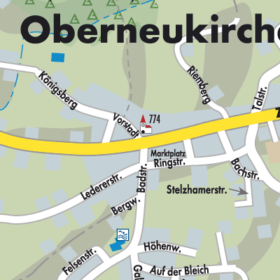 Stadtplan Oberneukirchen