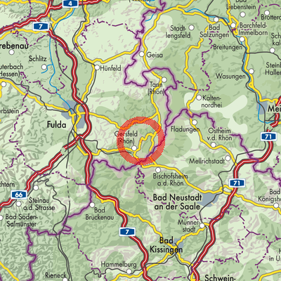 Landkarte Obernhausen
