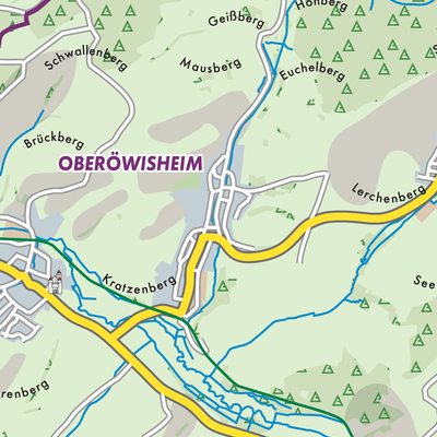Übersichtsplan Oberöwisheim