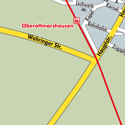 Stadtplan Oberottmarshausen