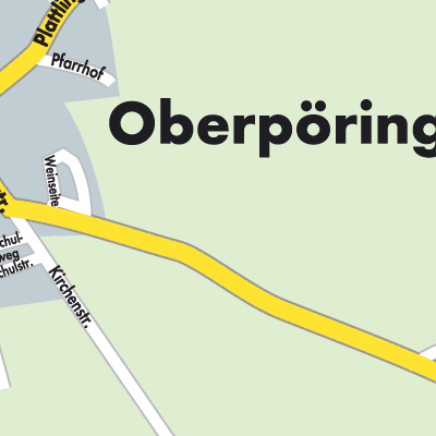 Stadtplan Oberpöring (VGem)