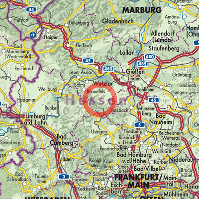 Landkarte Oberquembach