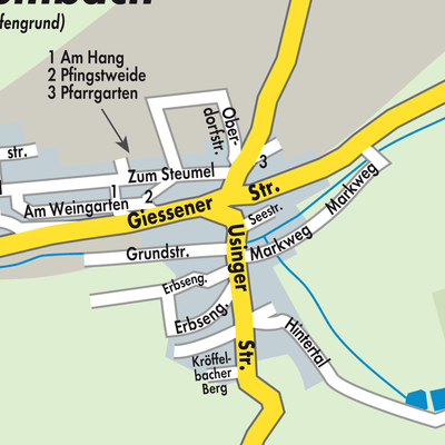 Stadtplan Oberquembach
