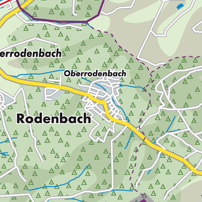 Übersichtsplan Oberrodenbach