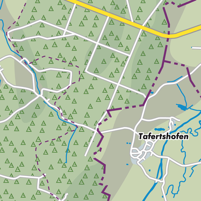 Übersichtsplan Oberroggenburger Wald
