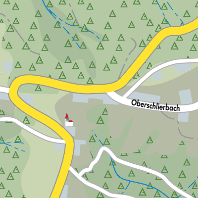 Stadtplan Oberschlierbach