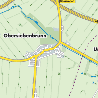Übersichtsplan Obersiebenbrunn