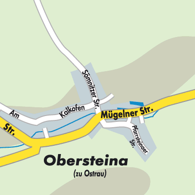 Stadtplan Obersteina
