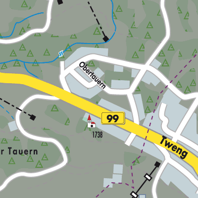 Stadtplan Obertauern