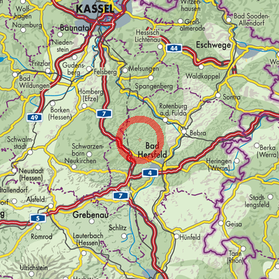 Landkarte Oberthalhausen