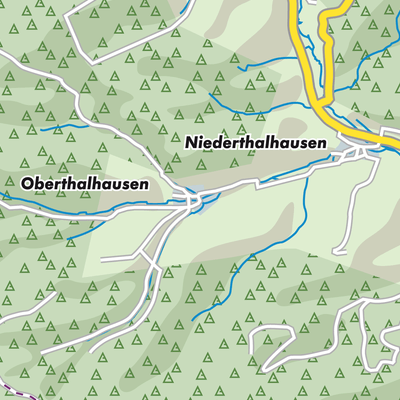 Übersichtsplan Oberthalhausen