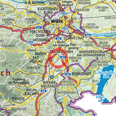Landkarte Oberwaltersdorf