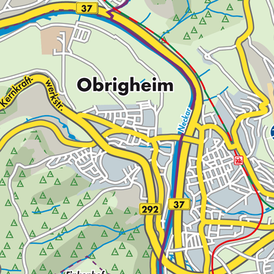 Übersichtsplan Obrigheim