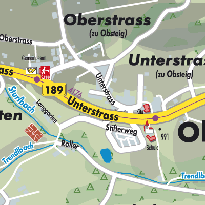 Stadtplan Obsteig