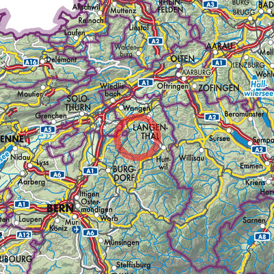 Landkarte Ochlenberg
