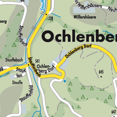Stadtplan Ochlenberg