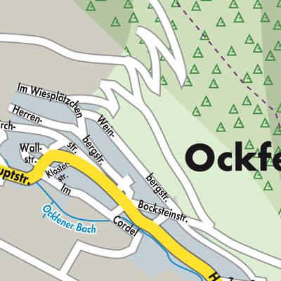 Stadtplan Ockfen