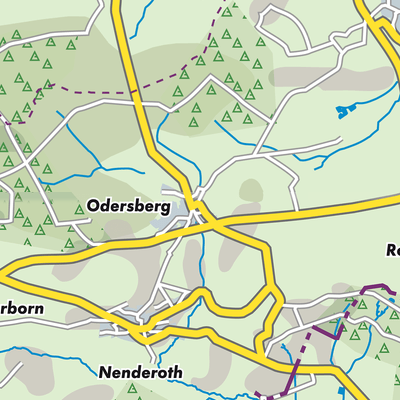 Übersichtsplan Odersberg