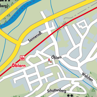 Stadtplan Öblarn