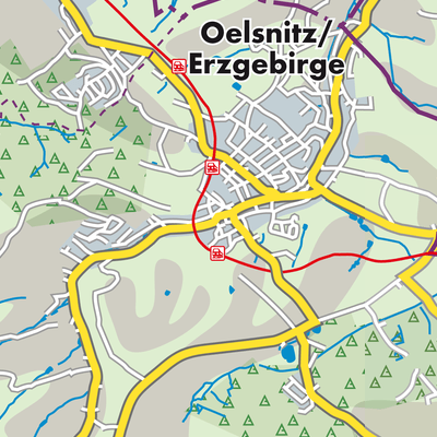 Übersichtsplan Oelsnitz