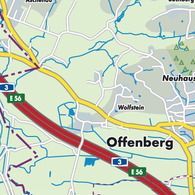 Übersichtsplan Offenberg