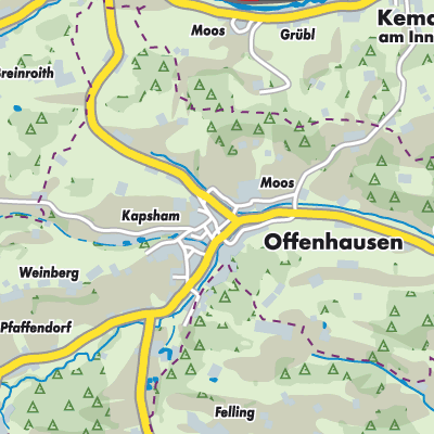 Übersichtsplan Offenhausen