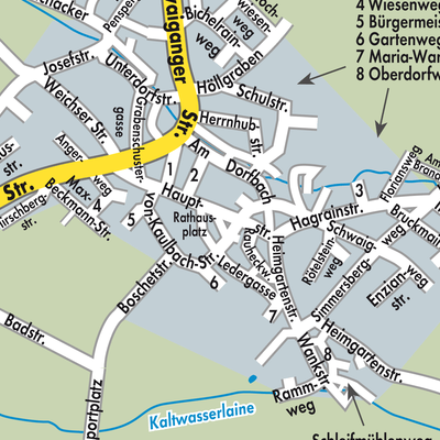Stadtplan Ohlstadt (VGem)