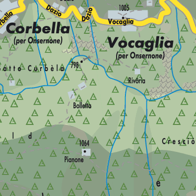 Stadtplan Onsernone