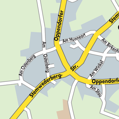Stadtplan Oppendorf