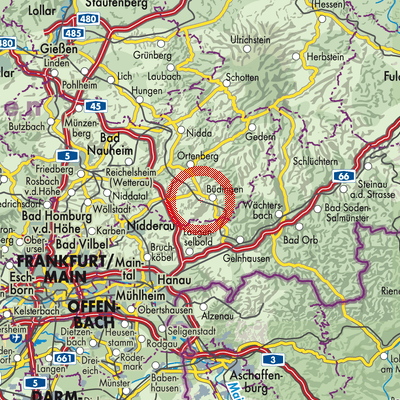 Landkarte Orleshausen