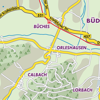 Übersichtsplan Orleshausen