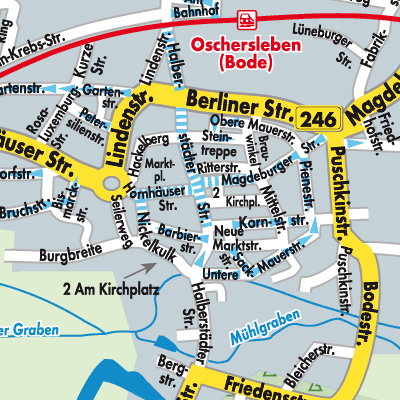 Stadtplan Oschersleben