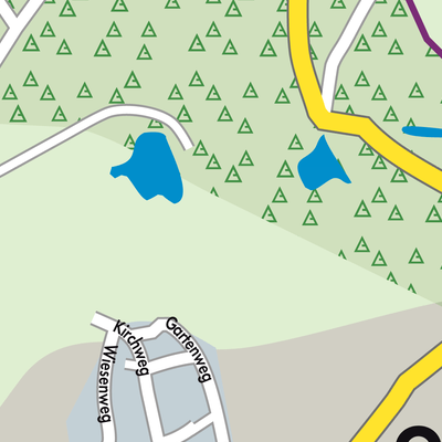 Stadtplan Oßling - Wóslink