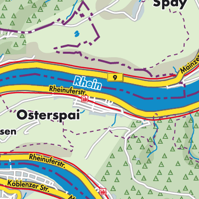 Übersichtsplan Osterspai