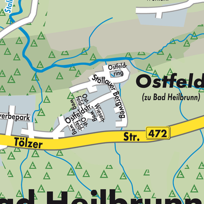 Stadtplan Ostfeld