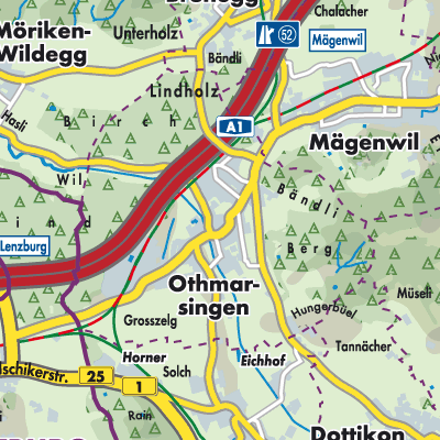 Übersichtsplan Othmarsingen