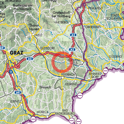 Landkarte Ottendorf an der Rittschein