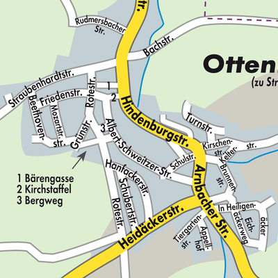 Stadtplan Ottenhausen