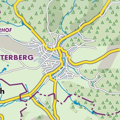 Übersichtsplan Otterbach-Otterberg