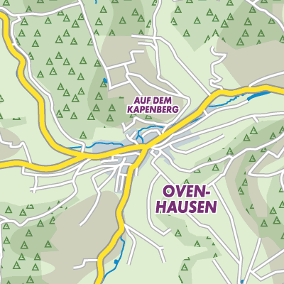 Übersichtsplan Ovenhausen