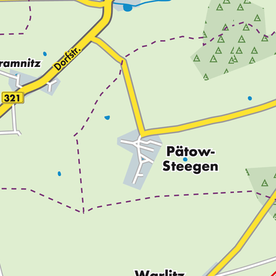 Übersichtsplan Pätow-Steegen