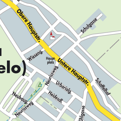 Stadtplan Pama/Bijelo Selo