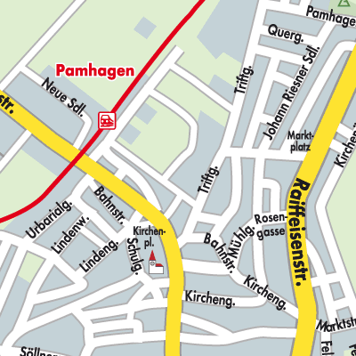 Stadtplan Pamhagen