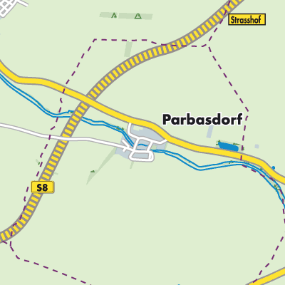 Übersichtsplan Parbasdorf