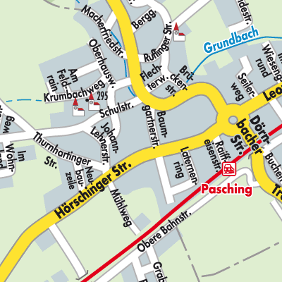 Stadtplan Pasching