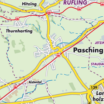 Übersichtsplan Pasching