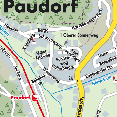 Stadtplan Paudorf